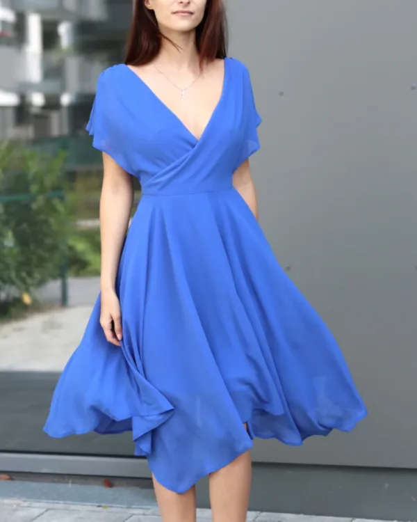 Flared Dress Sewing Pattern