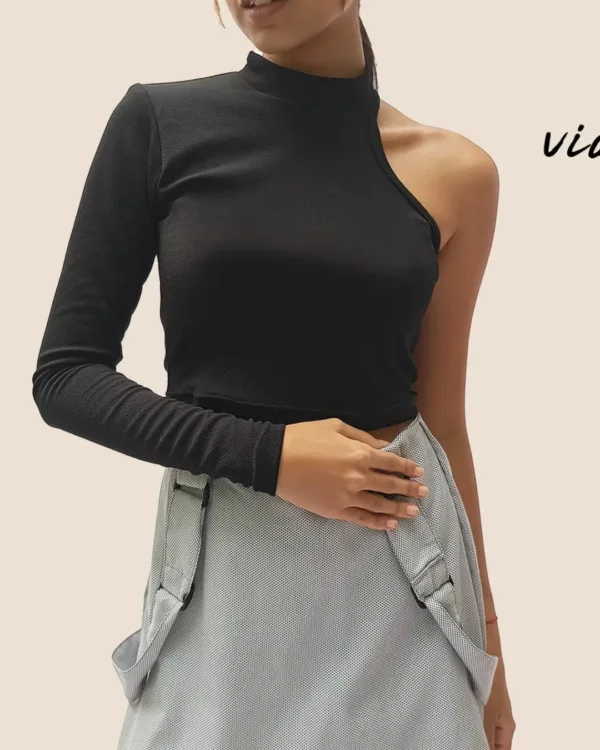 One Shoulder Top Pattern