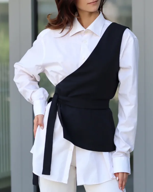 Asymmetrical Vest Sewing Pattern