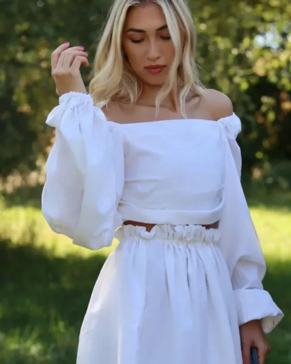 Puff Sleeve Top Sewing Pattern