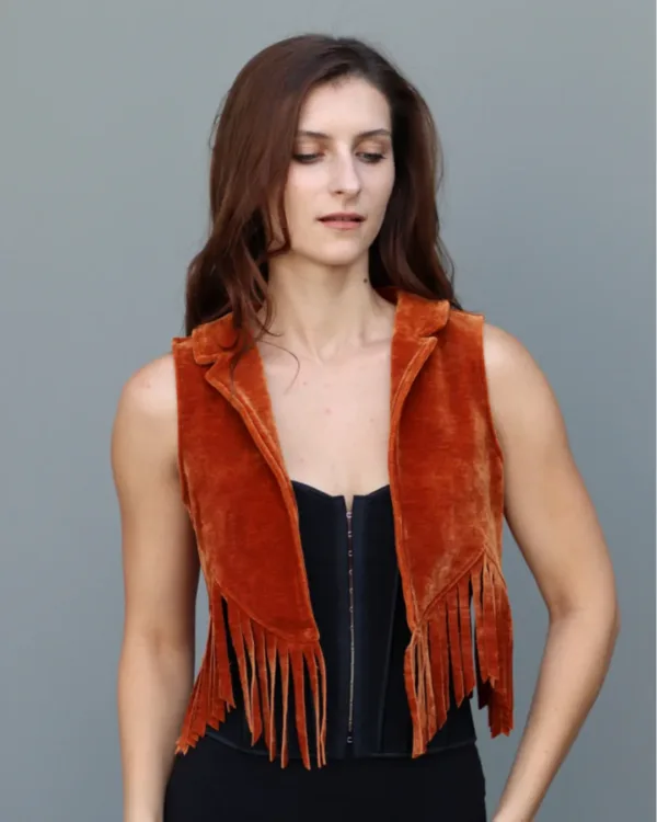 Western Fringe Vest Sewing Pattern