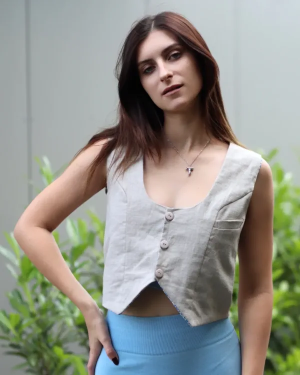 Cropped Vest Sewing Pattern