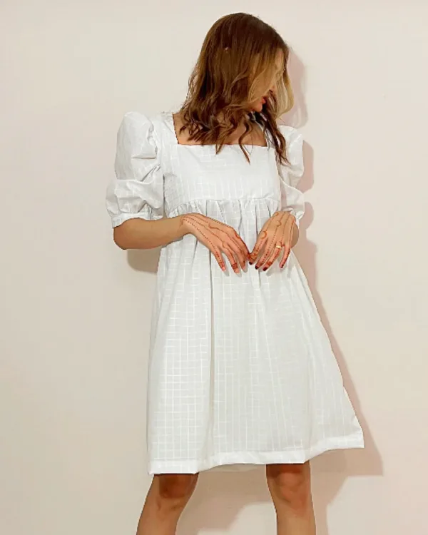 Puff Sleeve Dress Pattern