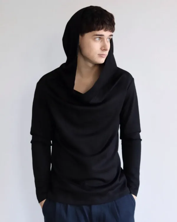 Hooded Cowl Neck Top Sewing Pattern