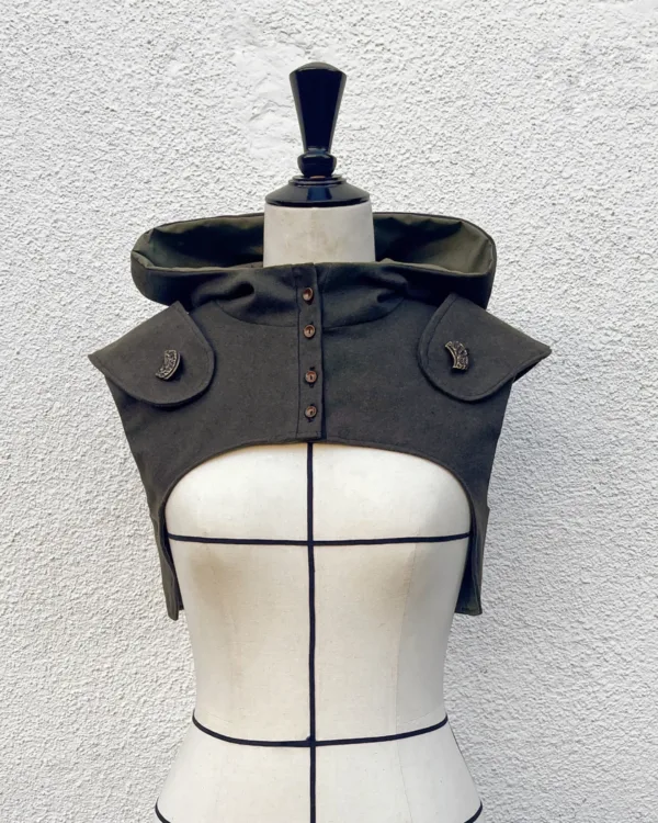 Hooded Shoulder Cape Pattern