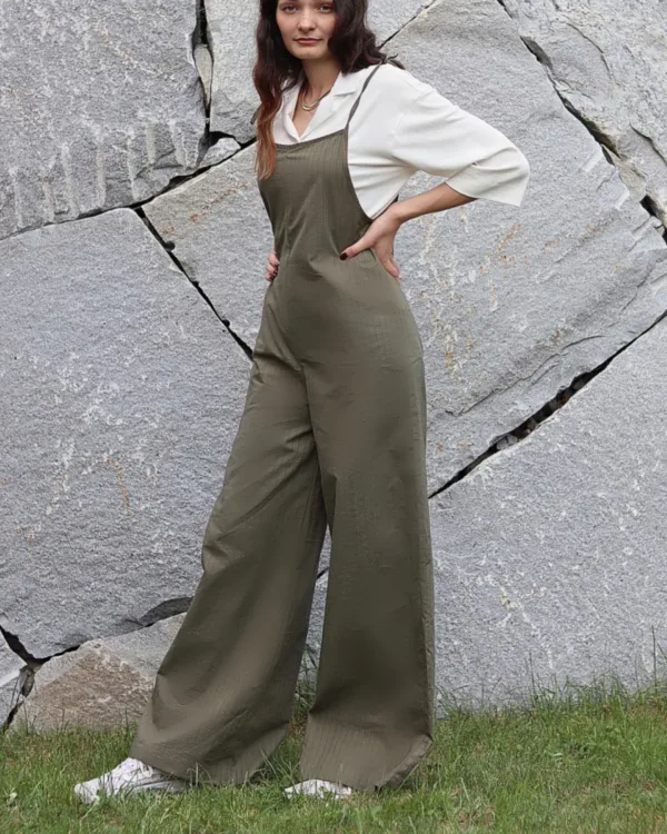 Wide Leg Jumpsuit Sewing Pattern