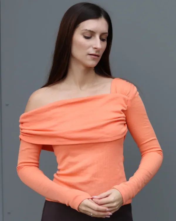 Ruched Long Sleeve Top Sewing Pattern