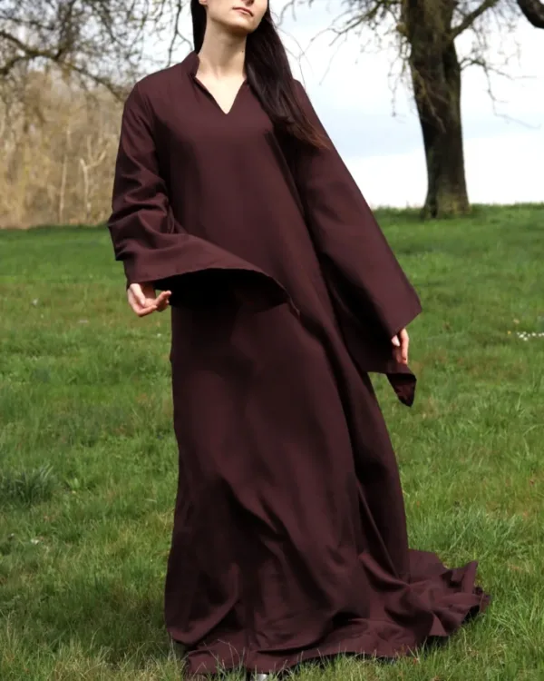 Longsleeve Robe Dress Pattern