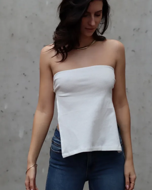 Tie Back Tube Top Sewing Pattern