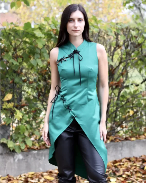 Lace Up Dress Sewing Pattern