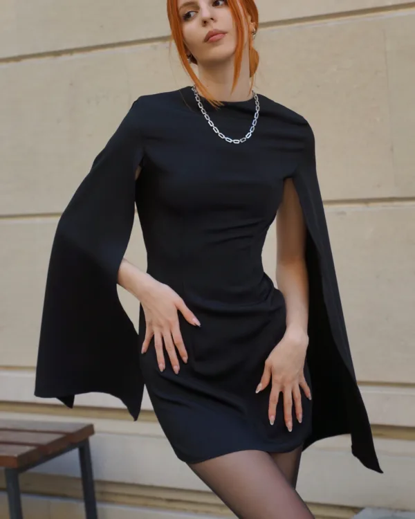Cape Dress Sewing Pattern