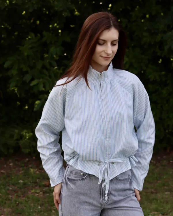 Funnel Neck Jacket Sewing Pattern