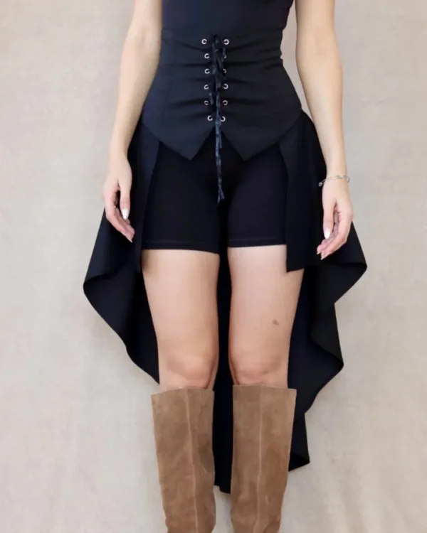 Gothic High Low Skirt Sewing Pattern