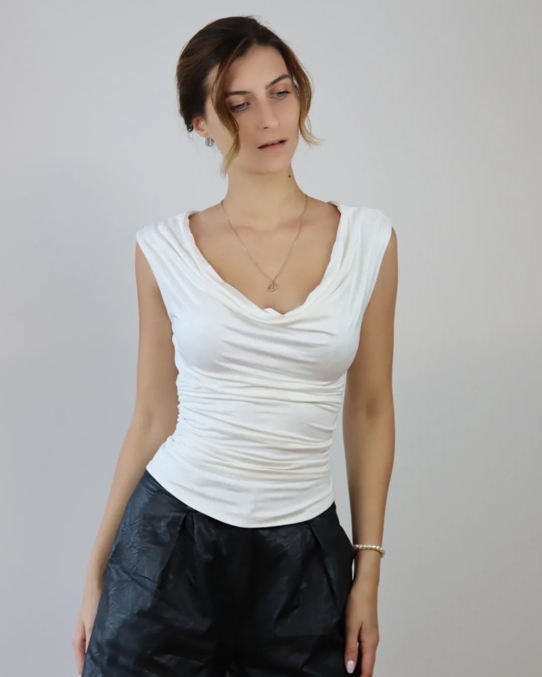 Cowl Neck Top Sewing Pattern