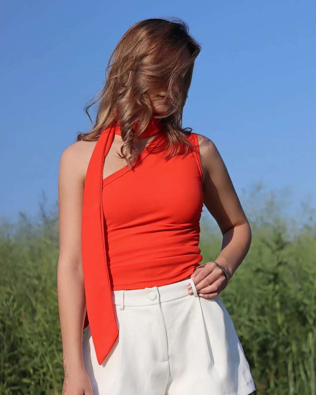 One Shoulder Top Sewing Pattern
