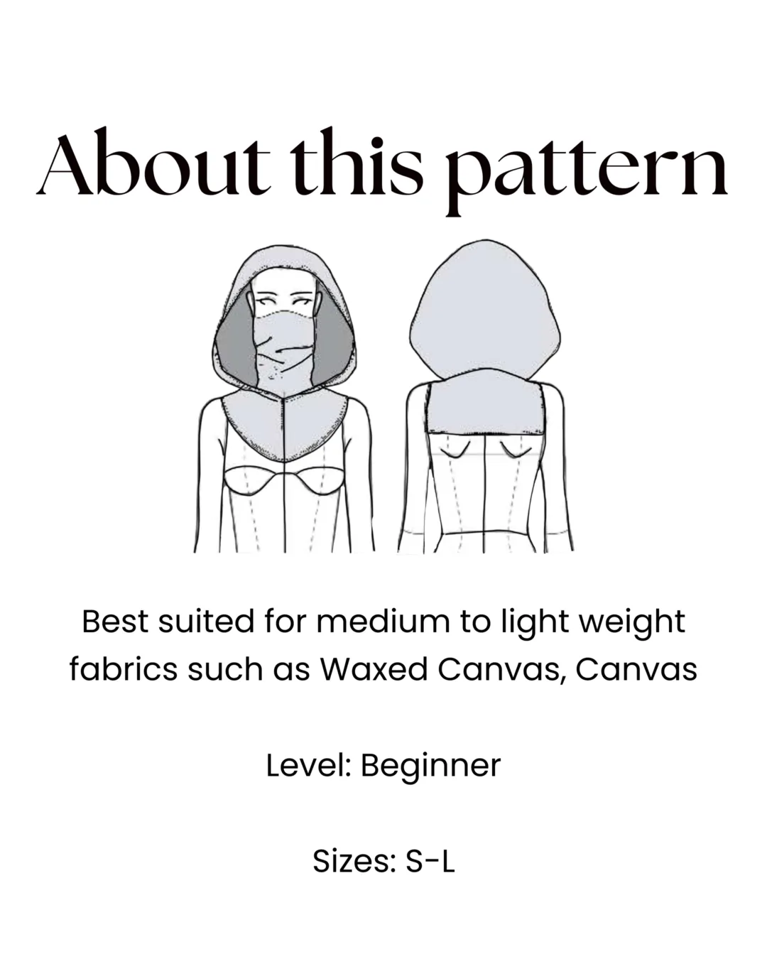 Cowl Neck Hood Pattern