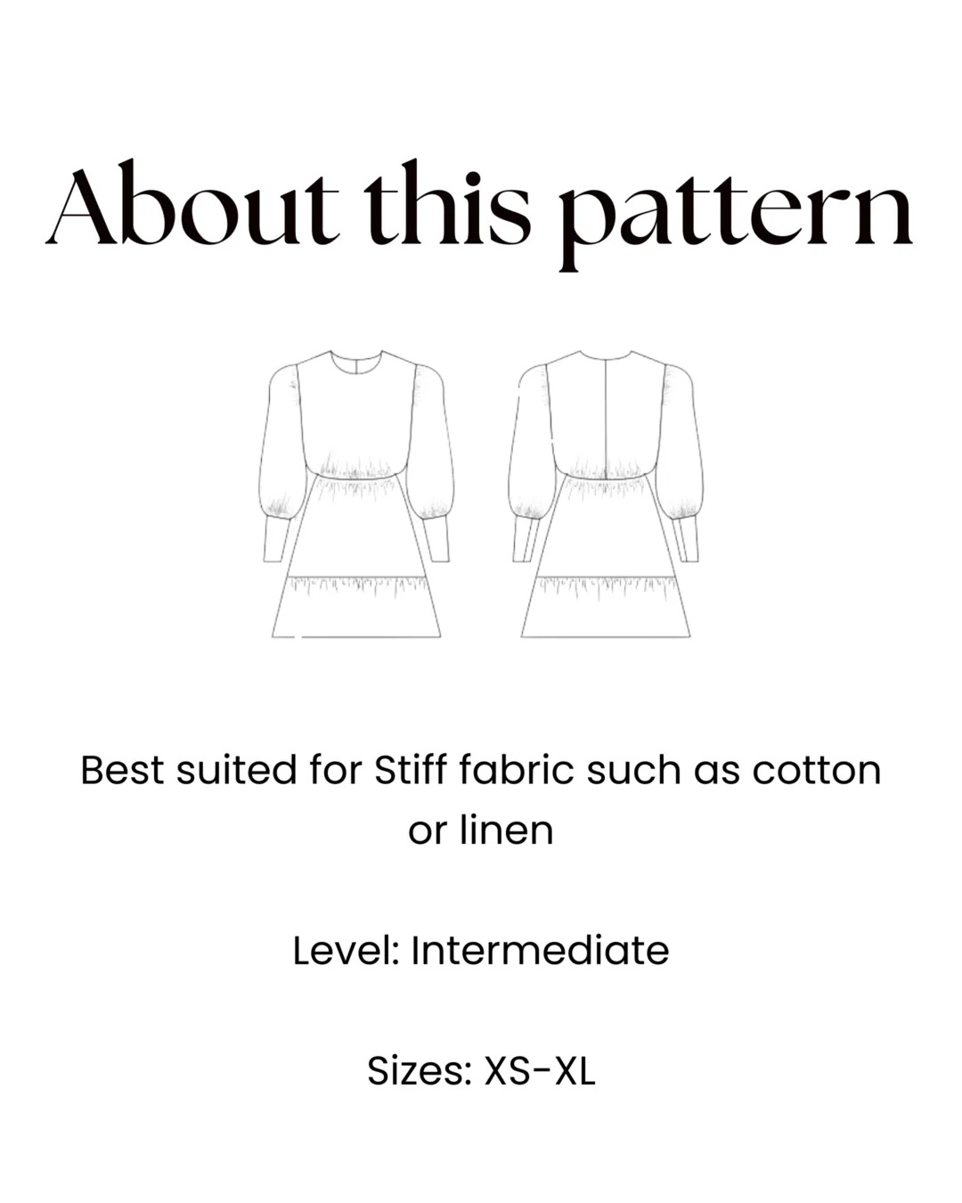 Smock Dress Pattern