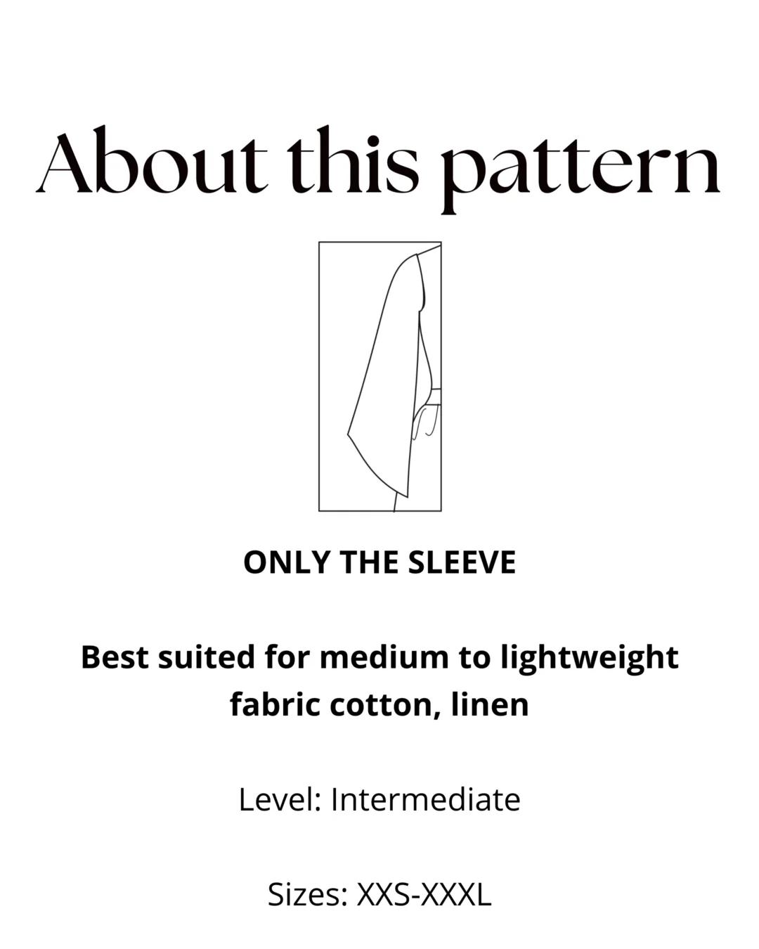 Bell Sleeve Sewing Pattern | Flare Sleeve Design