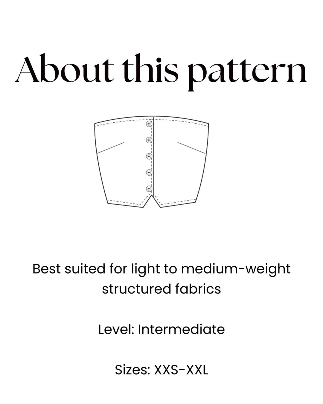 Tube Top Sewing Pattern