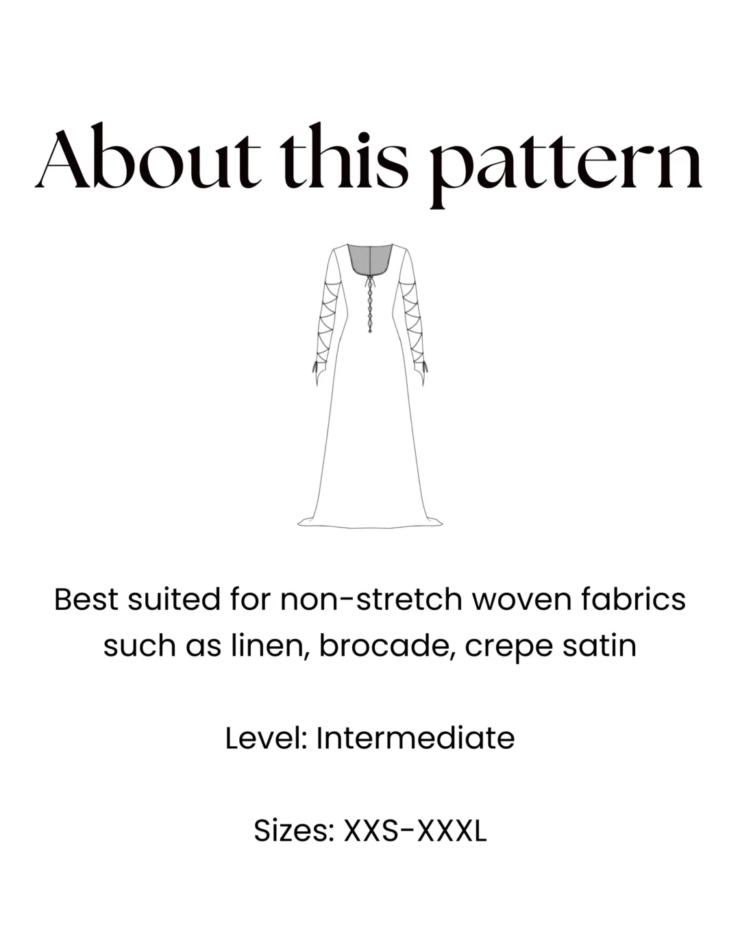 Medieval Kirtle Pattern