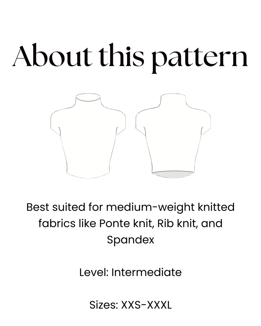Cap Sleeve Top Pattern