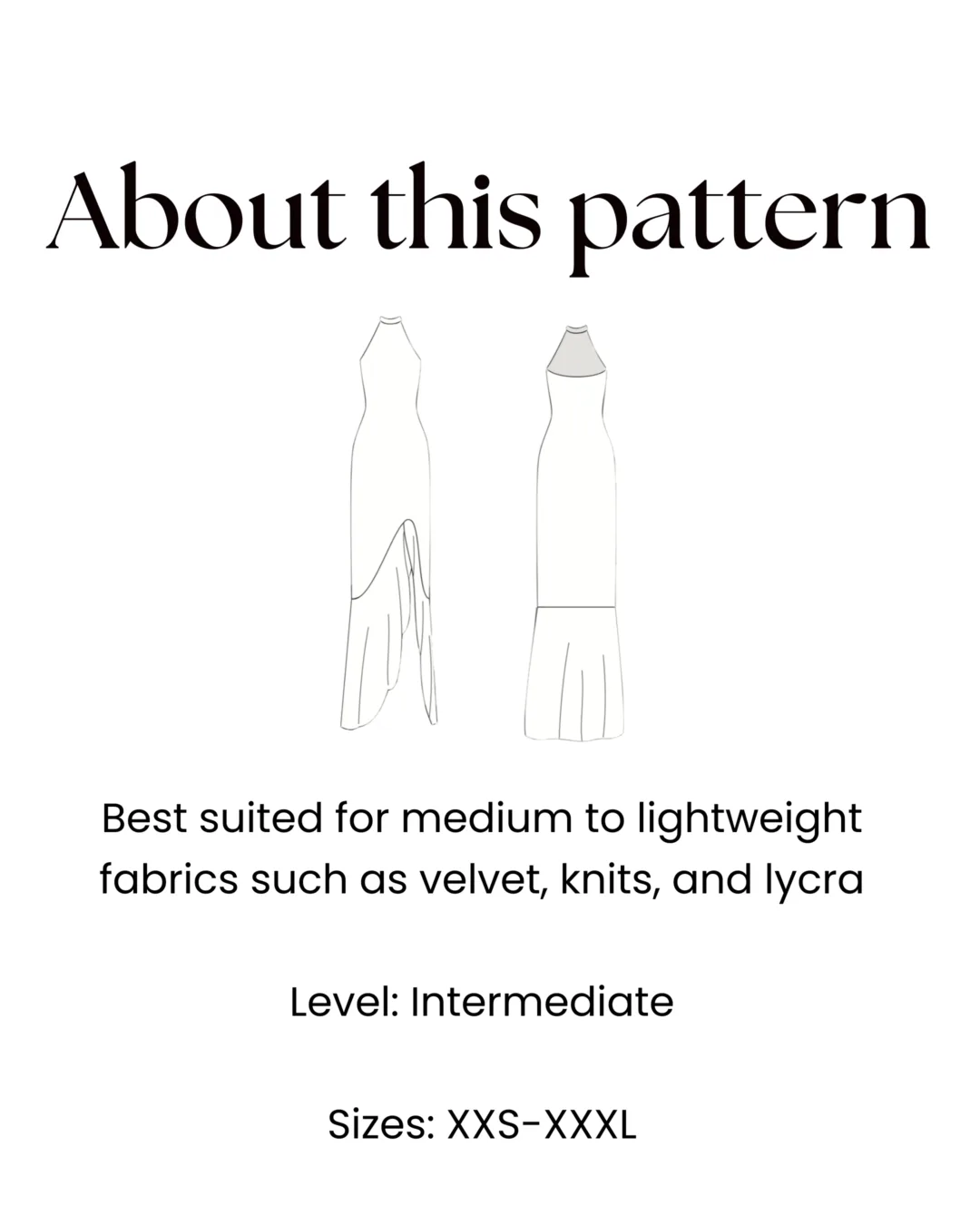 Halter Dress Pattern