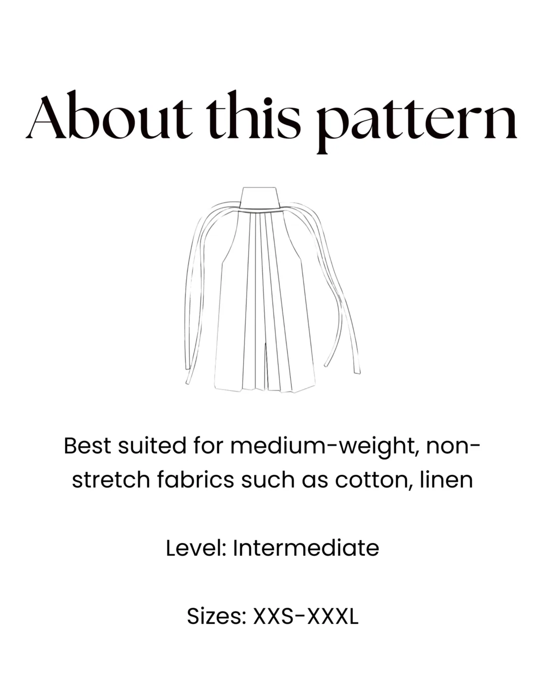 Hakama Pants Sewing Pattern