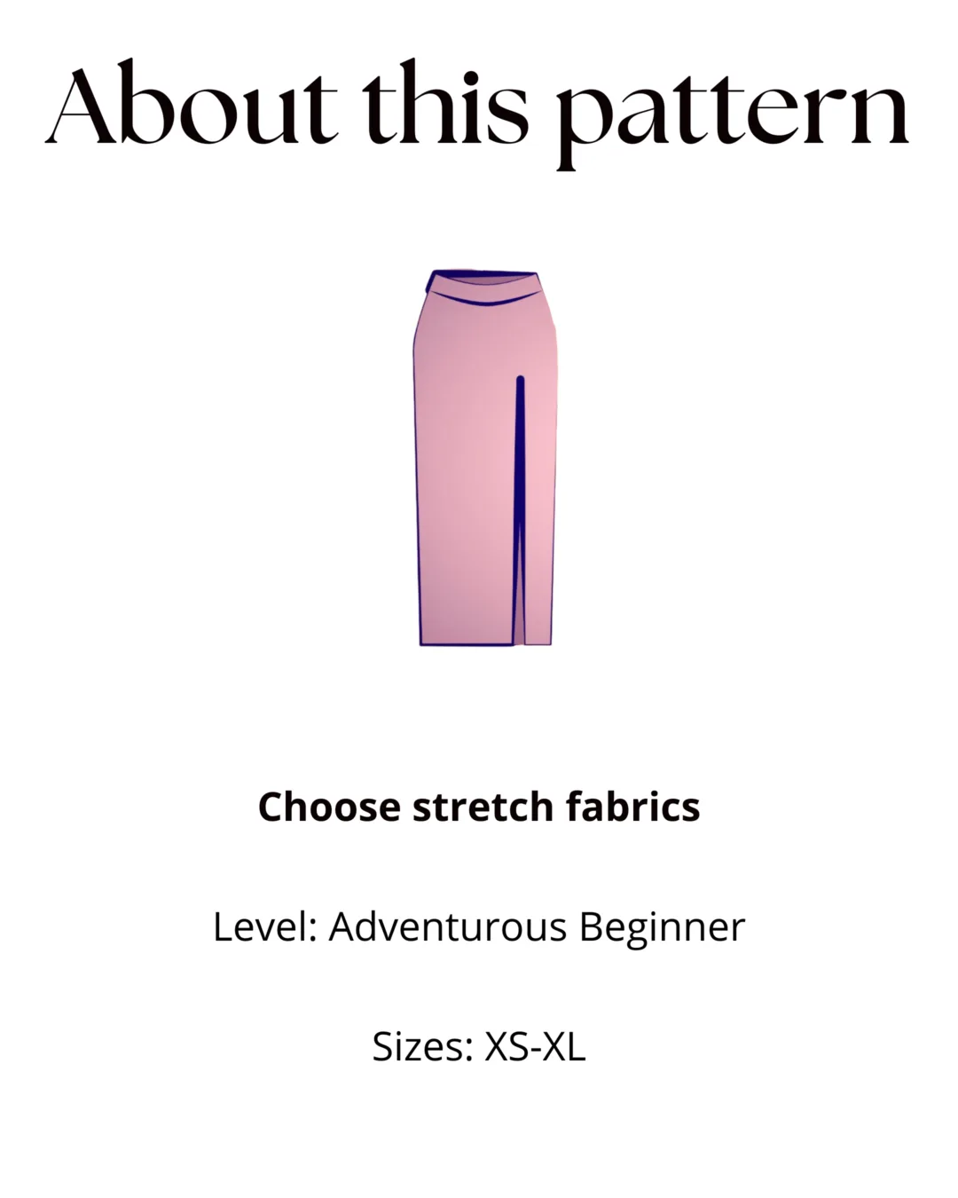Long Pencil Skirt Pattern