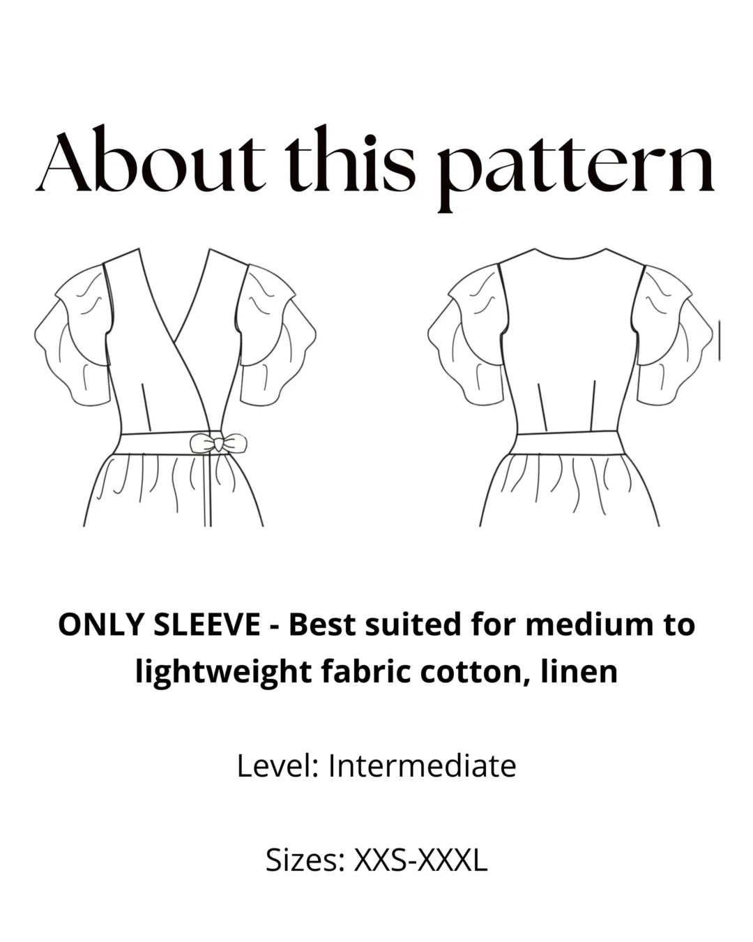 Tiered Sleeve Pattern | Add-On Sleeves