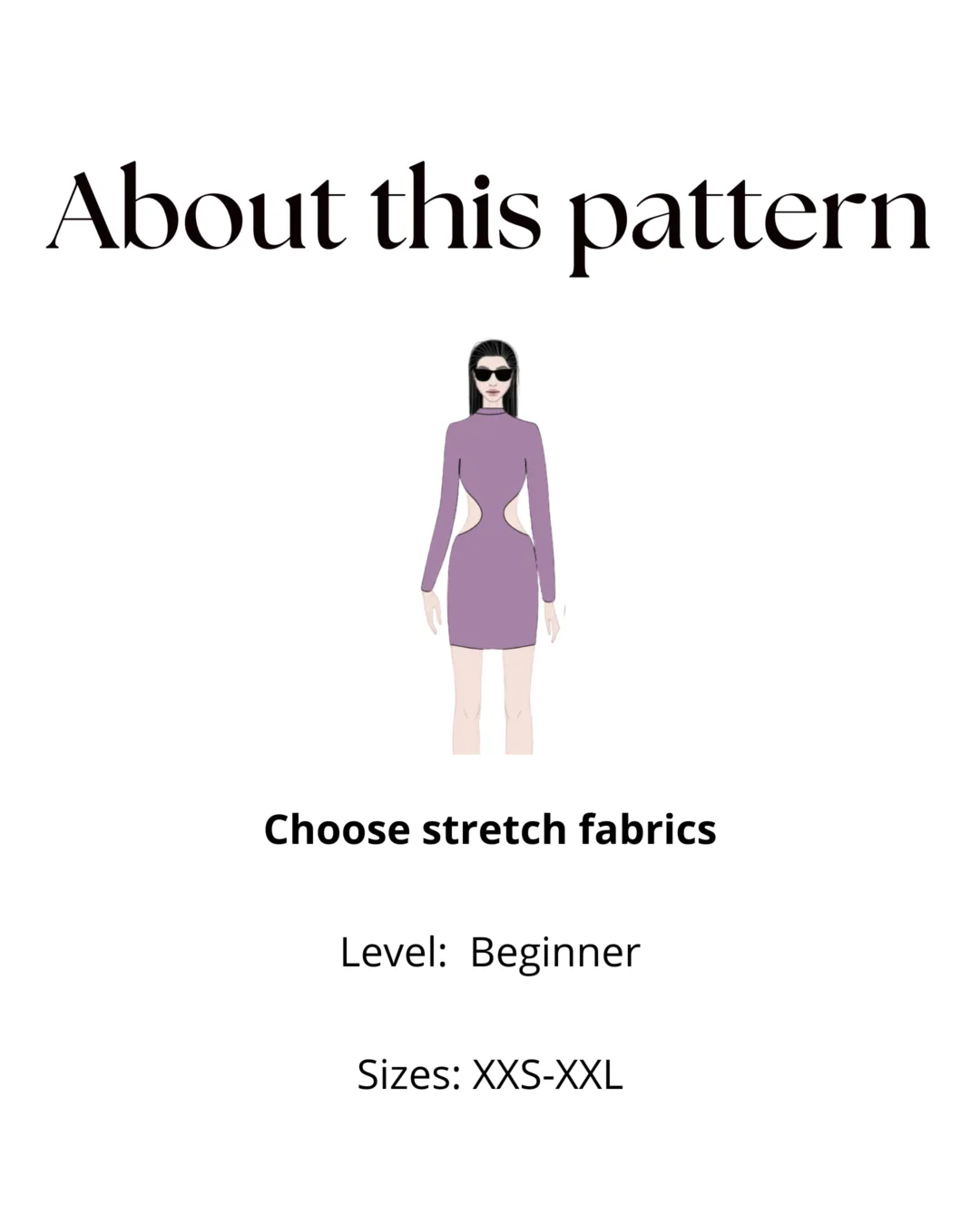 Backless Dress Sewing Pattern