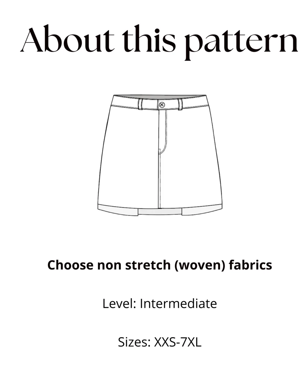 Y2k Mini Skirt Pattern
