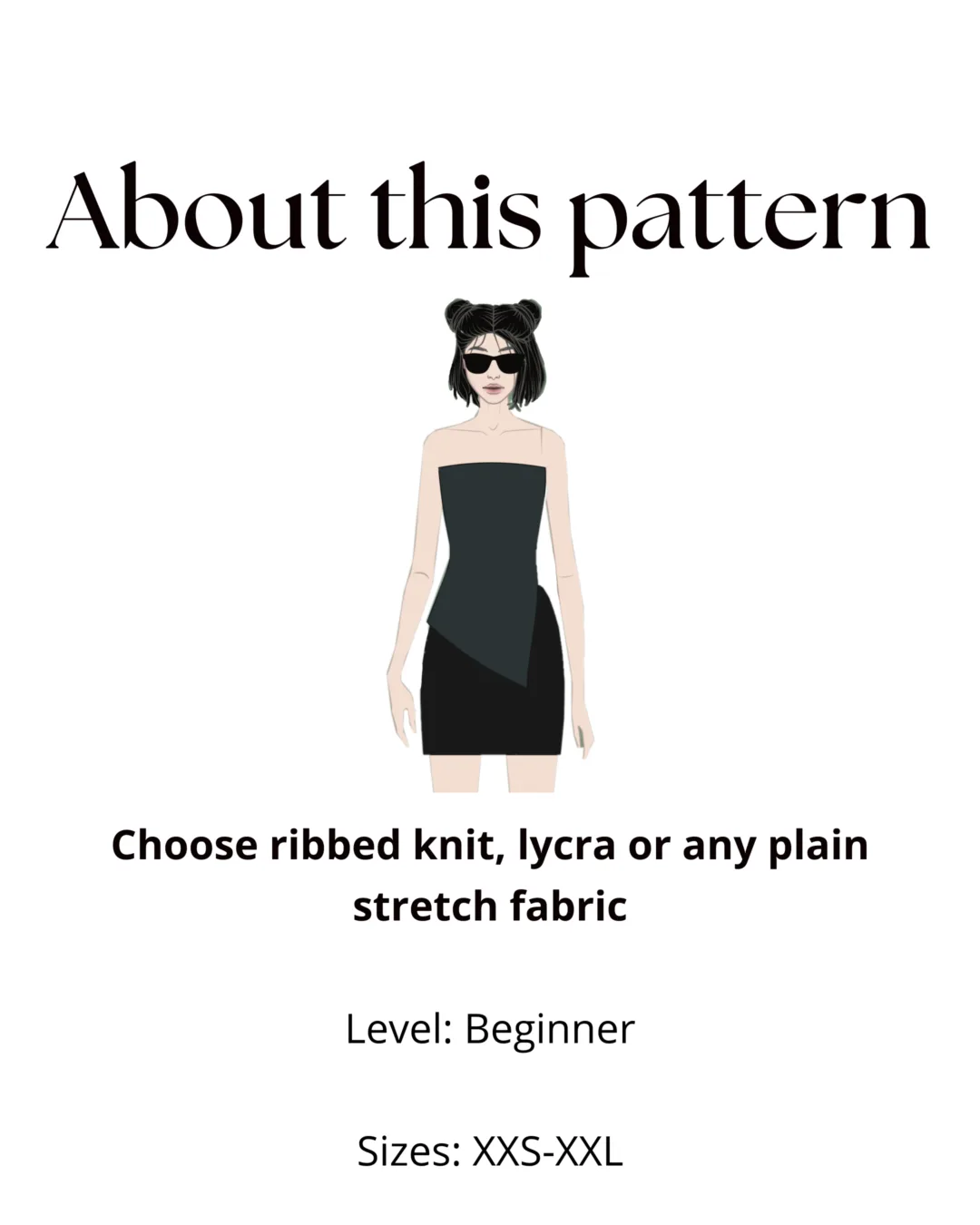 Off Shoulder Top Sewing Pattern