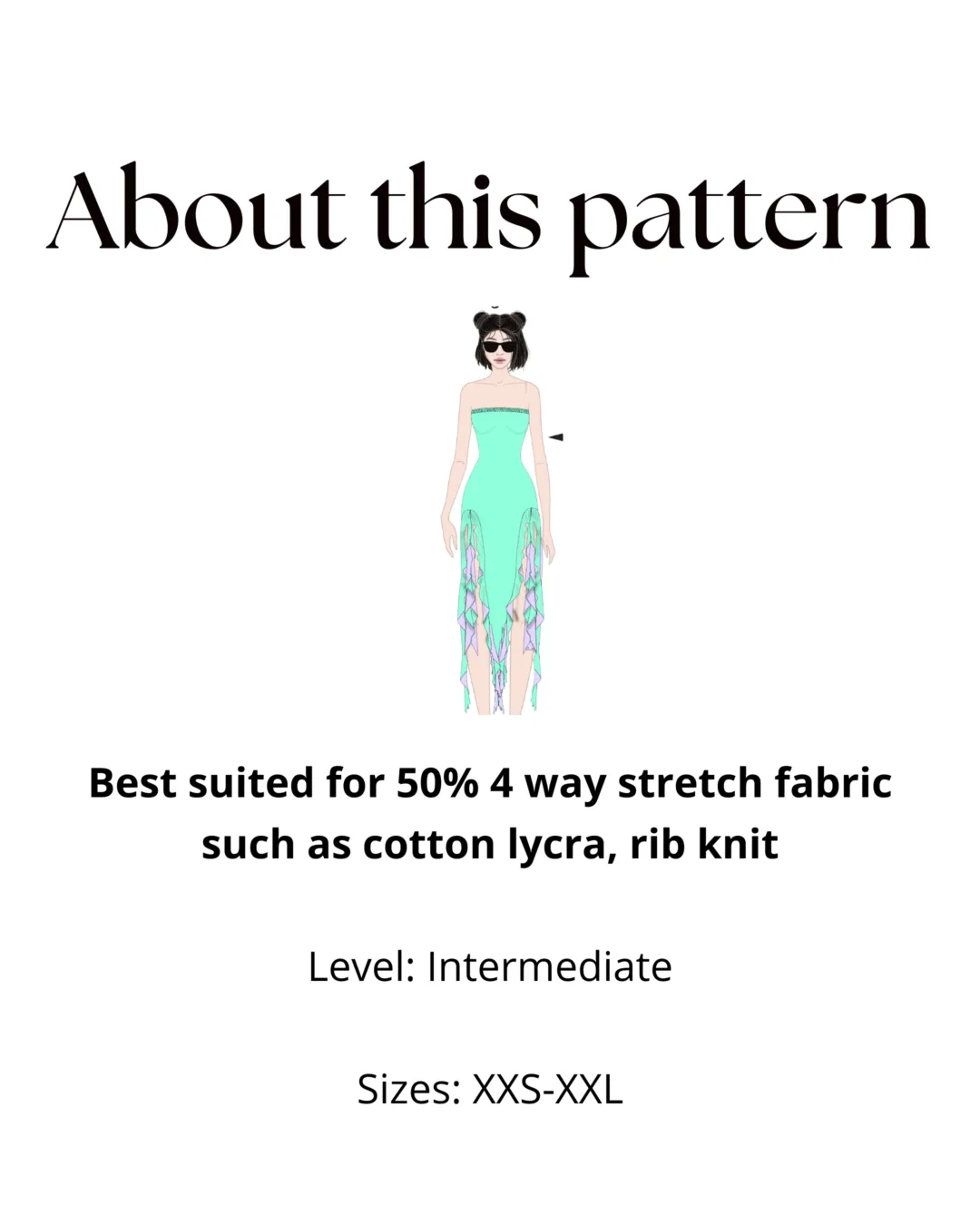 Ruffle Dress Sewing Pattern