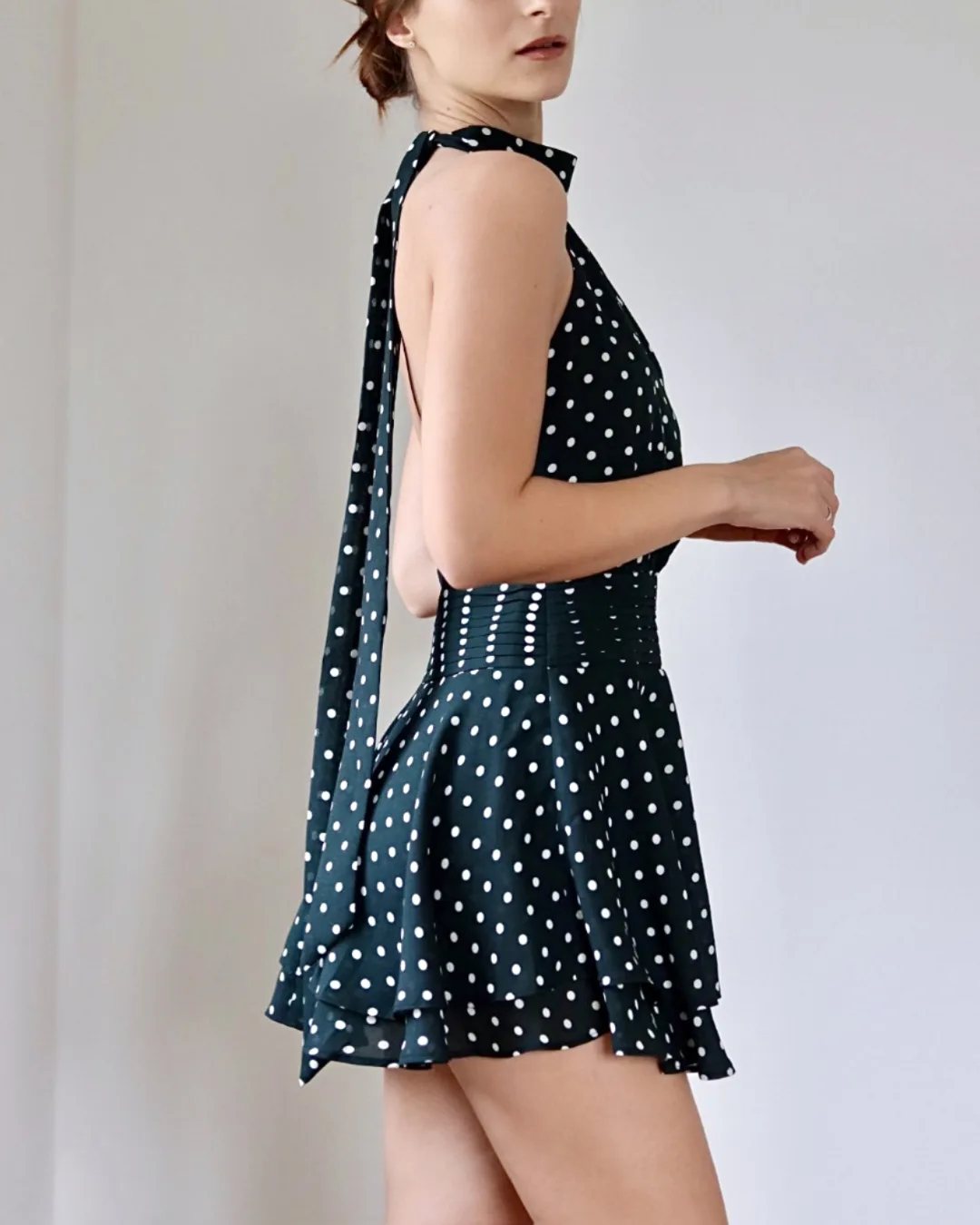 Halter Mini Dress Sewing Pattern
