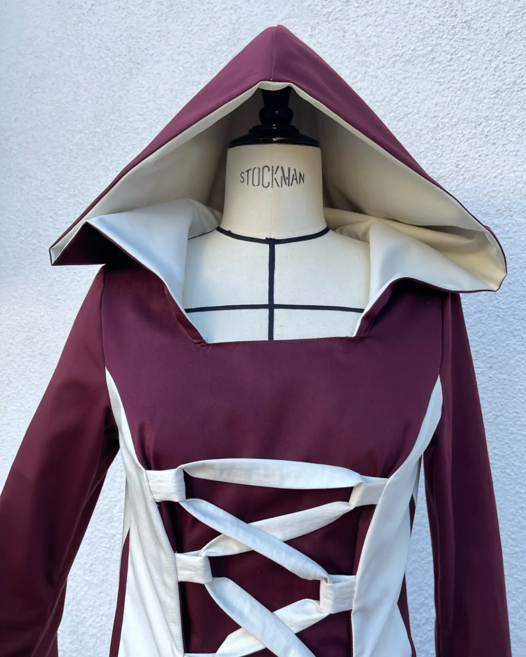 Hooded Medieval Dress Pattern