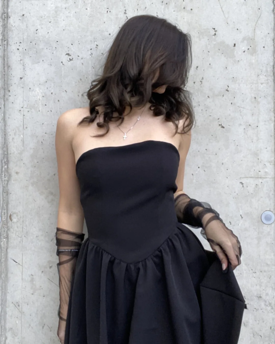 Strapless Mini Dress Sewing Pattern