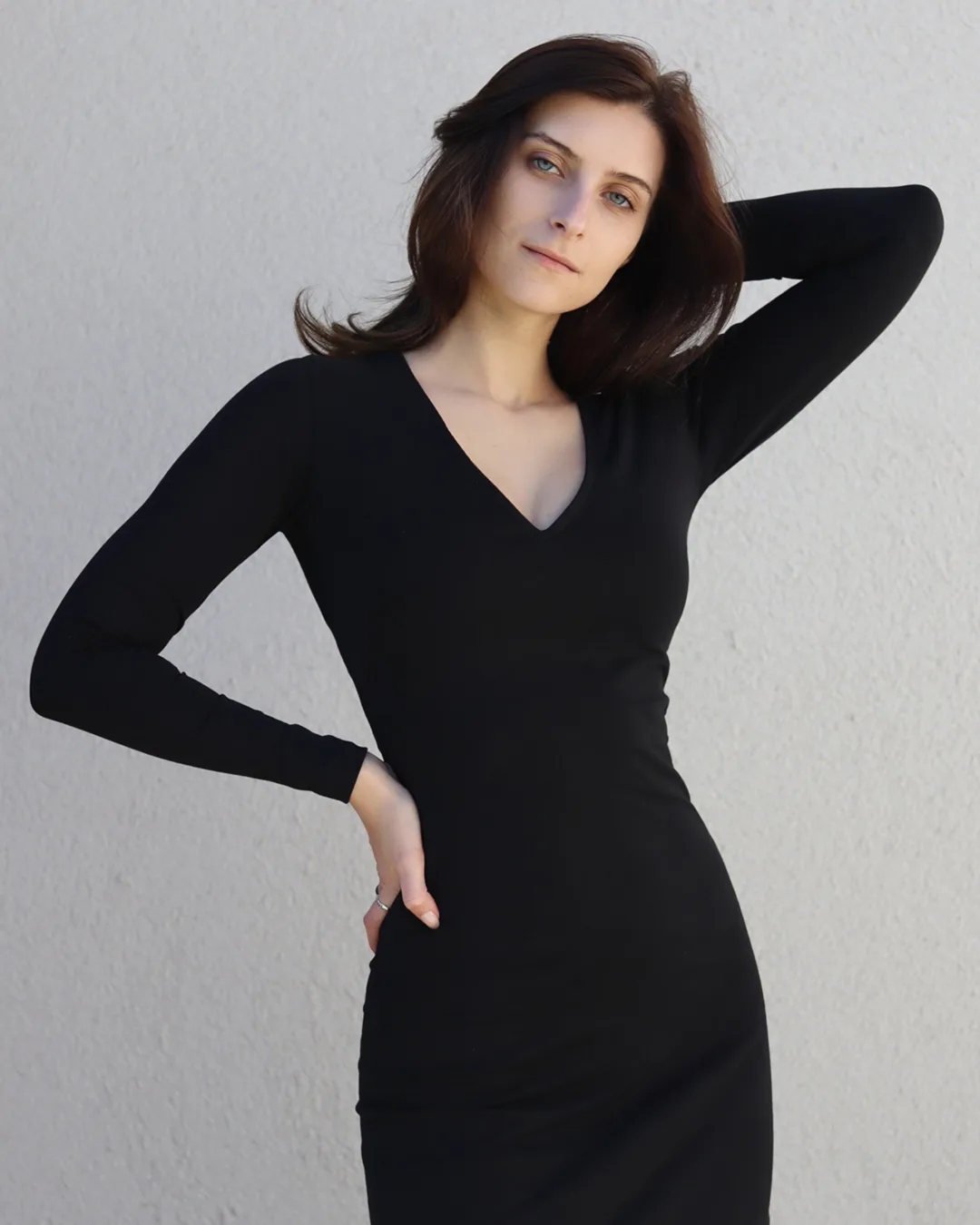 V Neck Dress Sewing Pattern