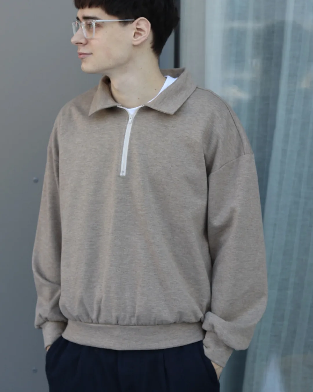 Half Zip Pullover Sewing Pattern