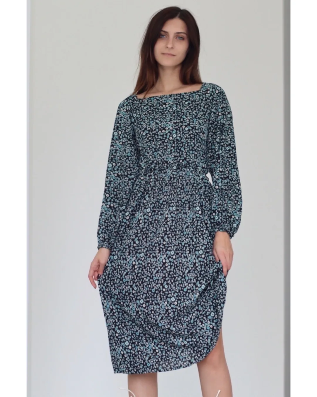 Tie Back Dress Sewing Pattern