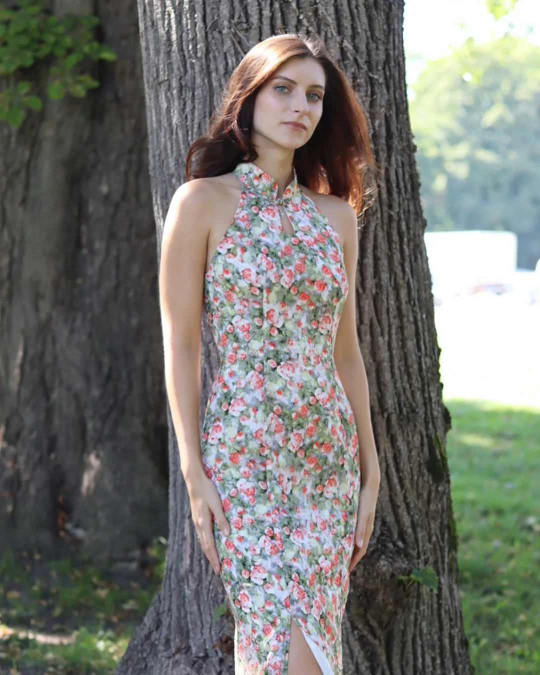 High Neck Dress Sewing Pattern