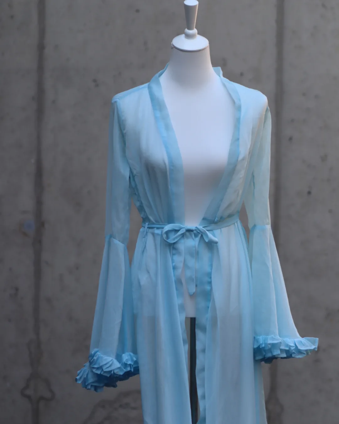 Sheer Lace Robe Pattern