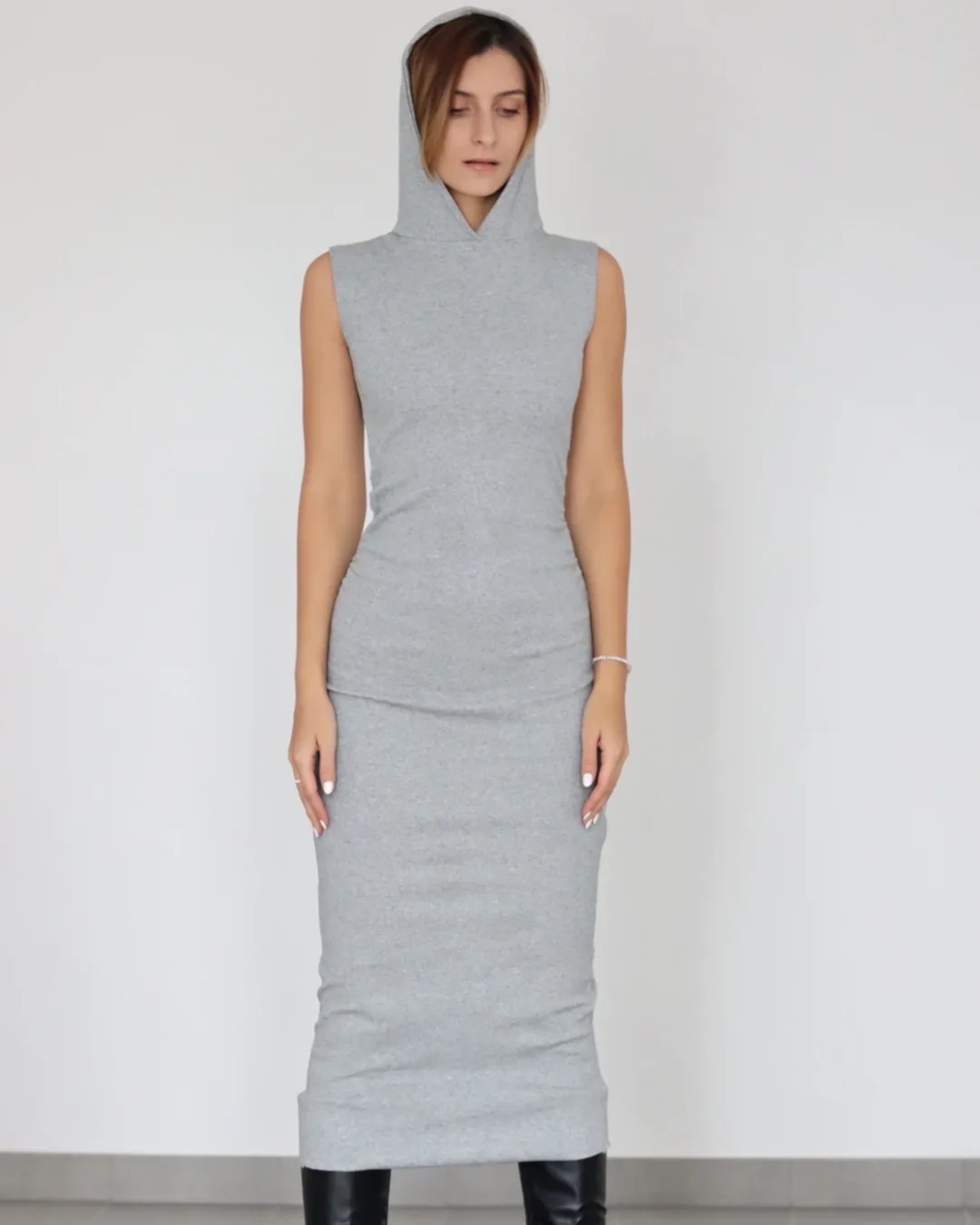 Hooded Dress Sewing Pattern