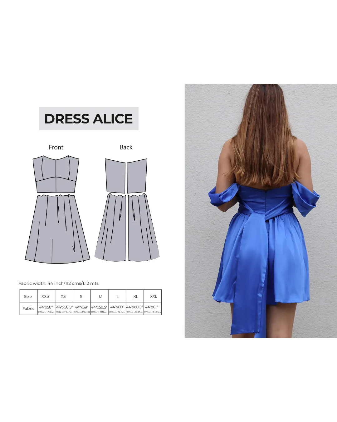 Corset Dress Sewing Pattern