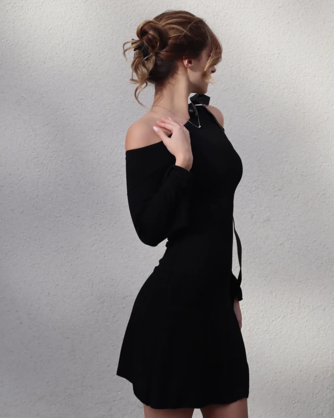 One Shoulder Dress Sewing Pattern
