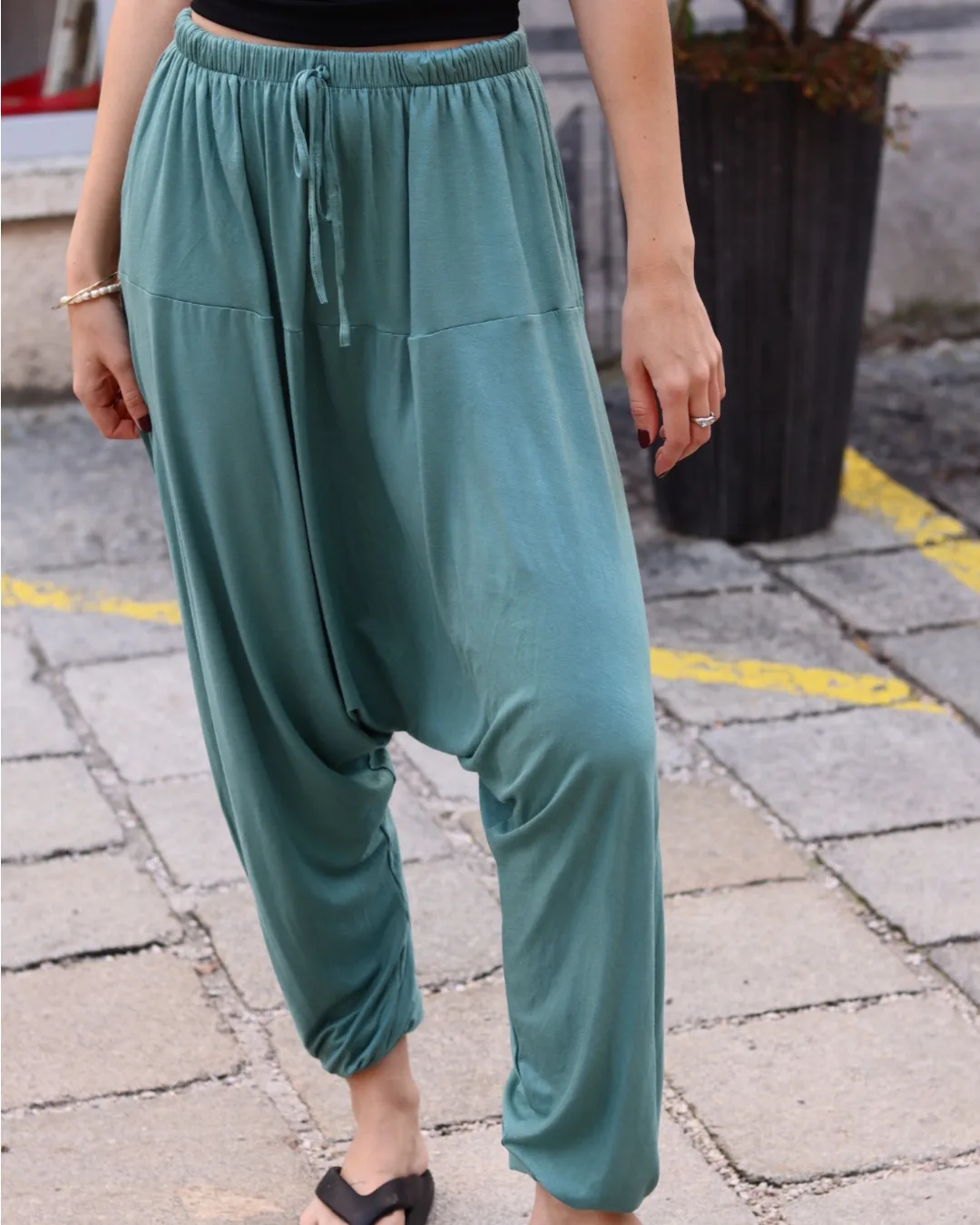 Drop Crotch Pants Sewing Pattern