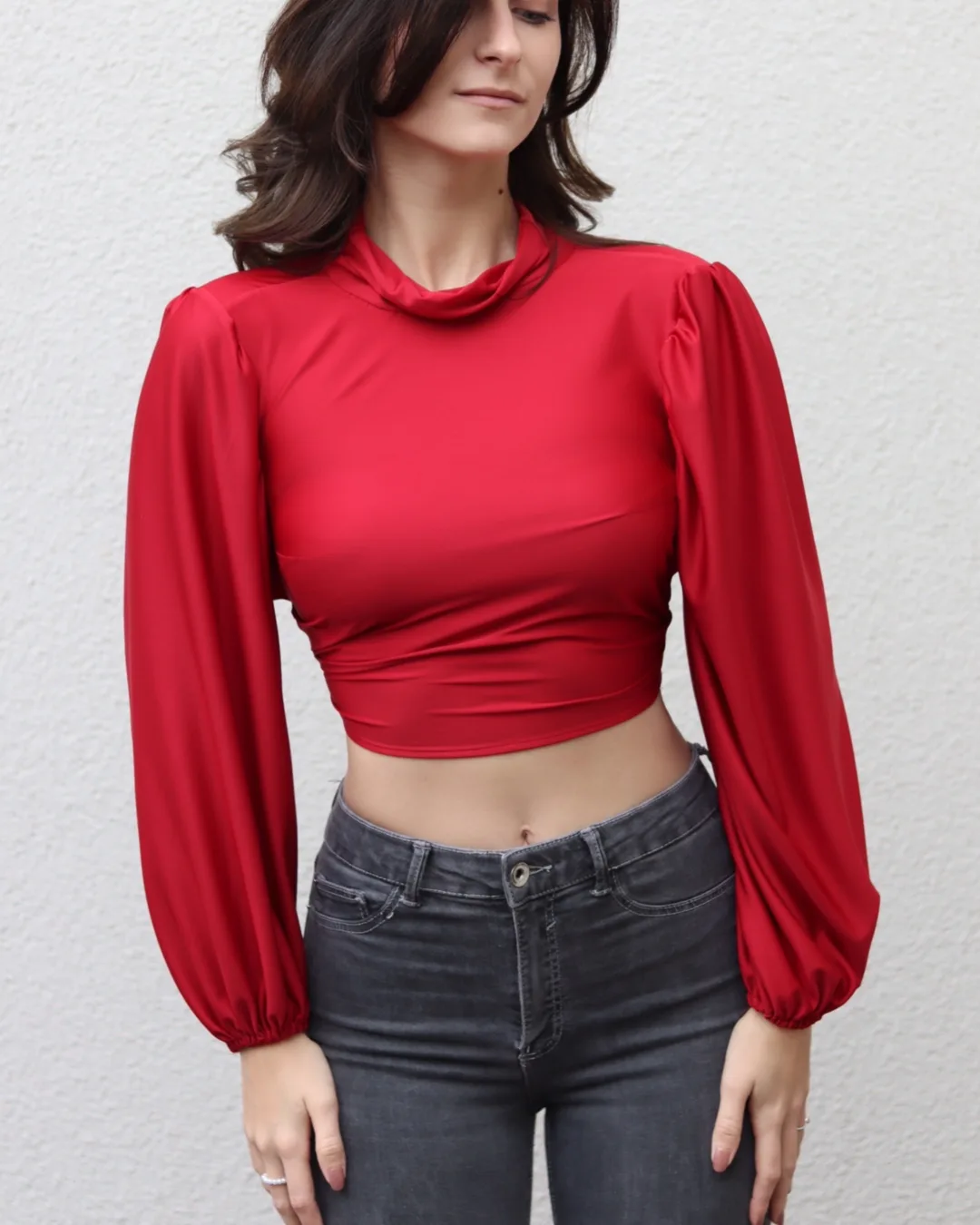 Open Back Ruffle Blouse Sewing Pattern