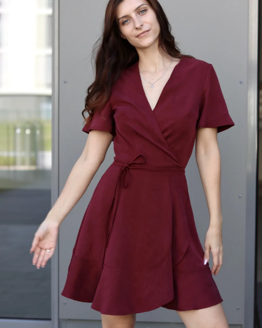 Tie Waist Wrap Dress Pattern