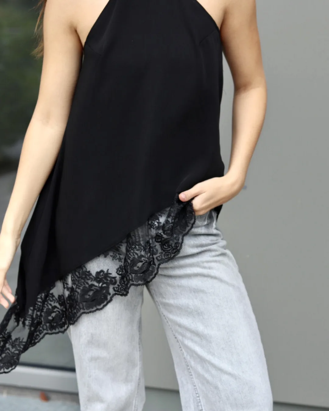 Asymmetrical Halter Top Sewing Pattern