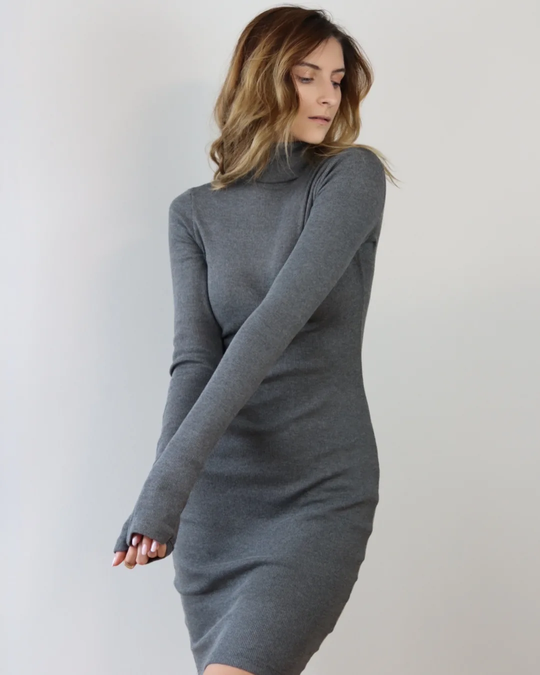 Turtleneck Dress Sewing Pattern