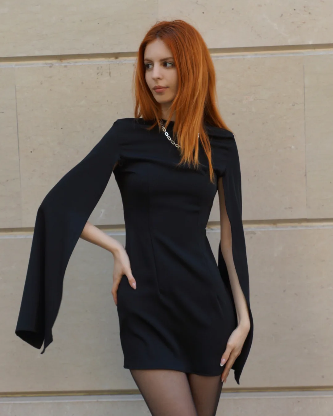 Cape Dress Sewing Pattern